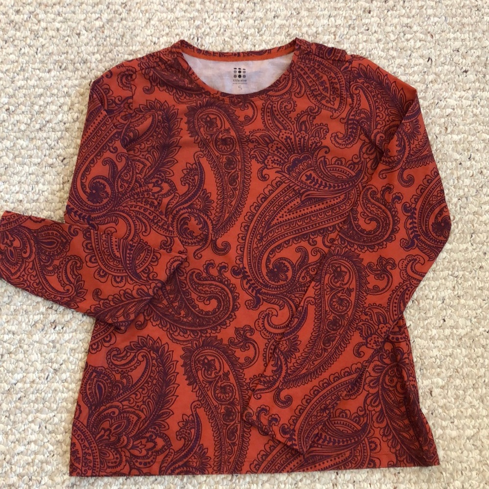 Title nine long sleeve top size small
